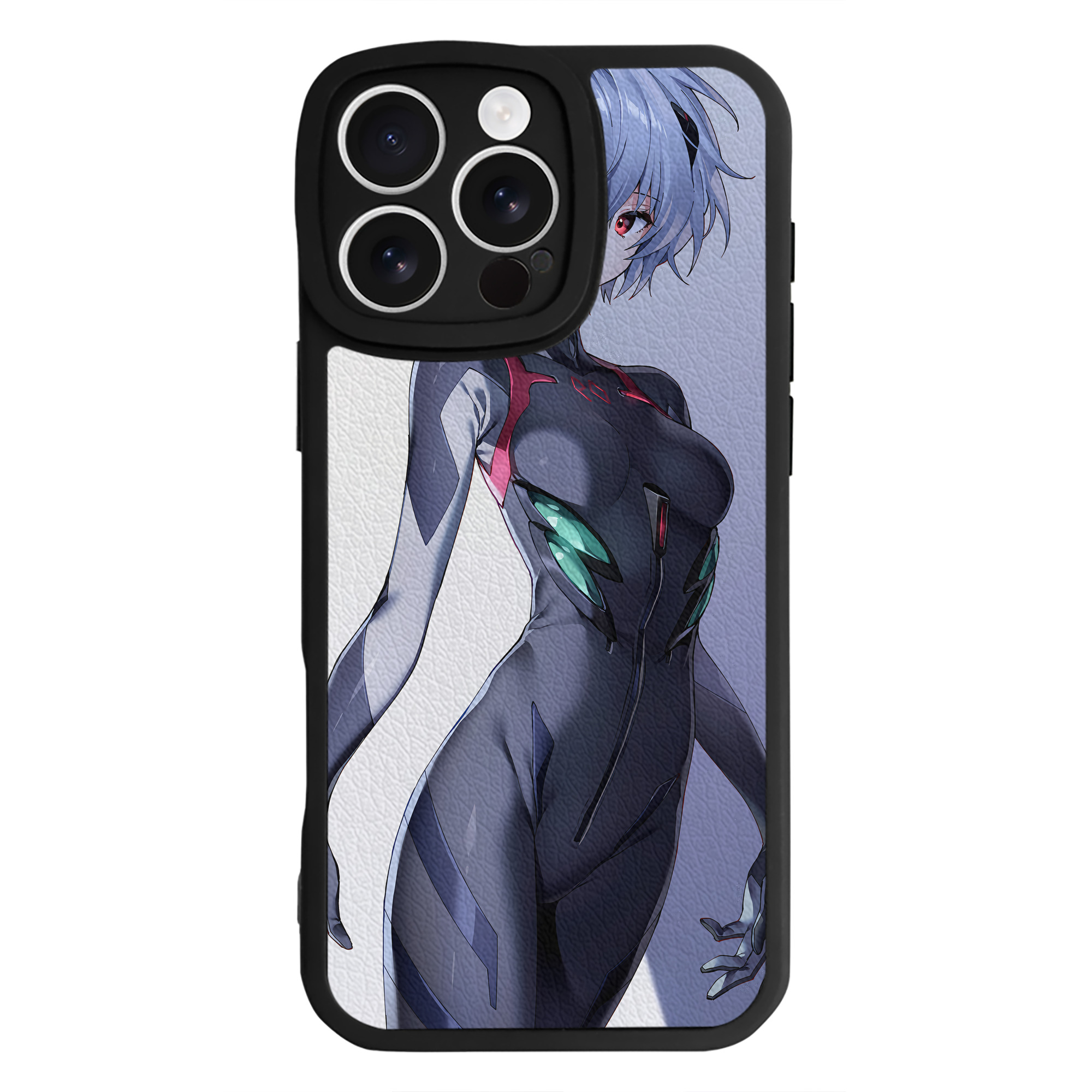 （画像用） EVA 新世紀エヴァンゲリオン 【iPhone 16シリーズ対応】シリコンスマホケース（レザー調） 材質：シリコン